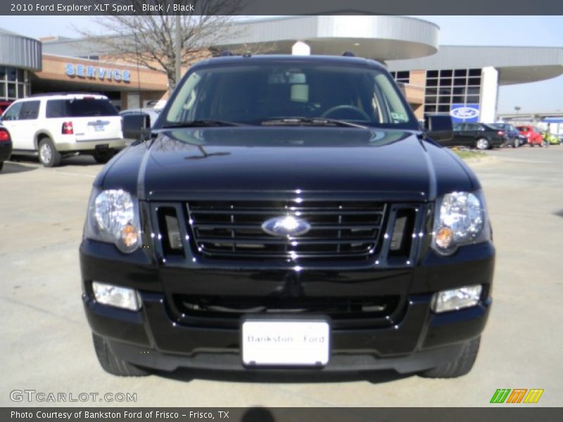 Black / Black 2010 Ford Explorer XLT Sport