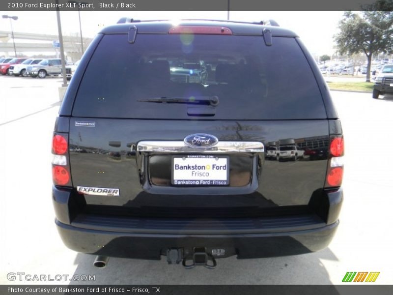 Black / Black 2010 Ford Explorer XLT Sport