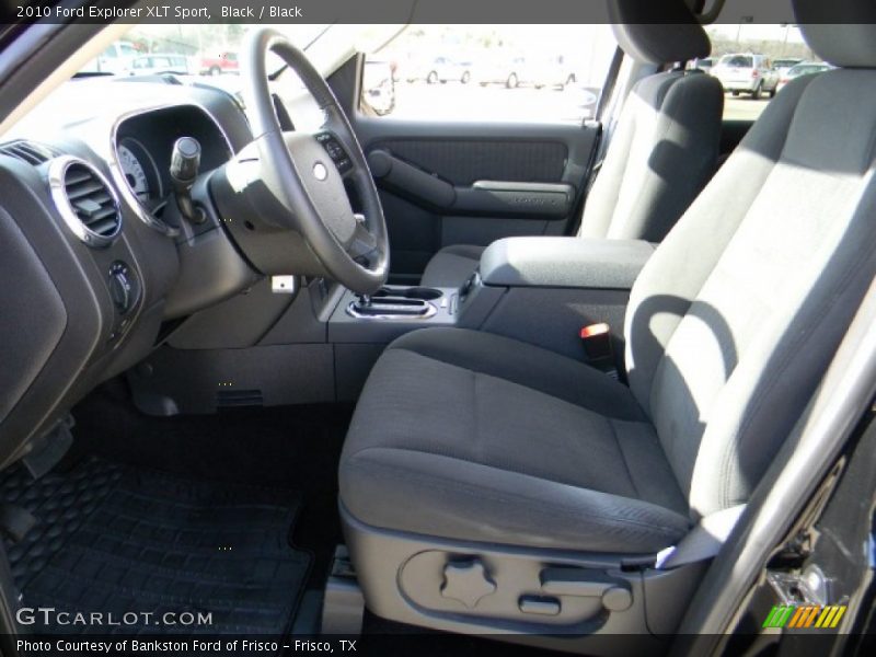 Black / Black 2010 Ford Explorer XLT Sport