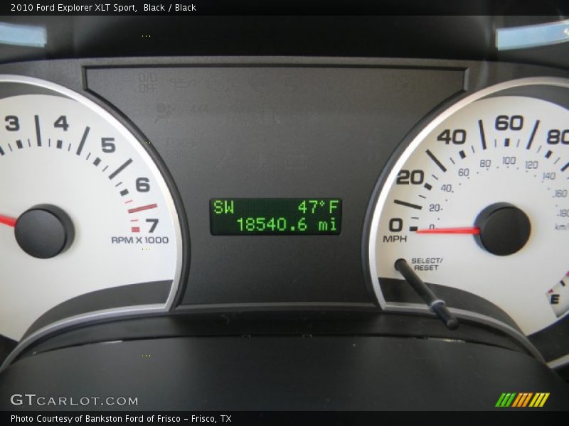Black / Black 2010 Ford Explorer XLT Sport