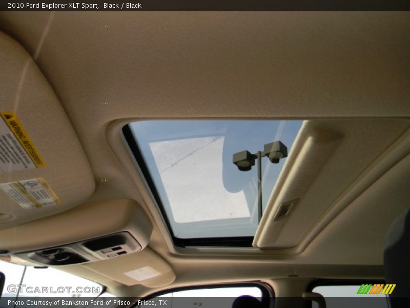 Black / Black 2010 Ford Explorer XLT Sport