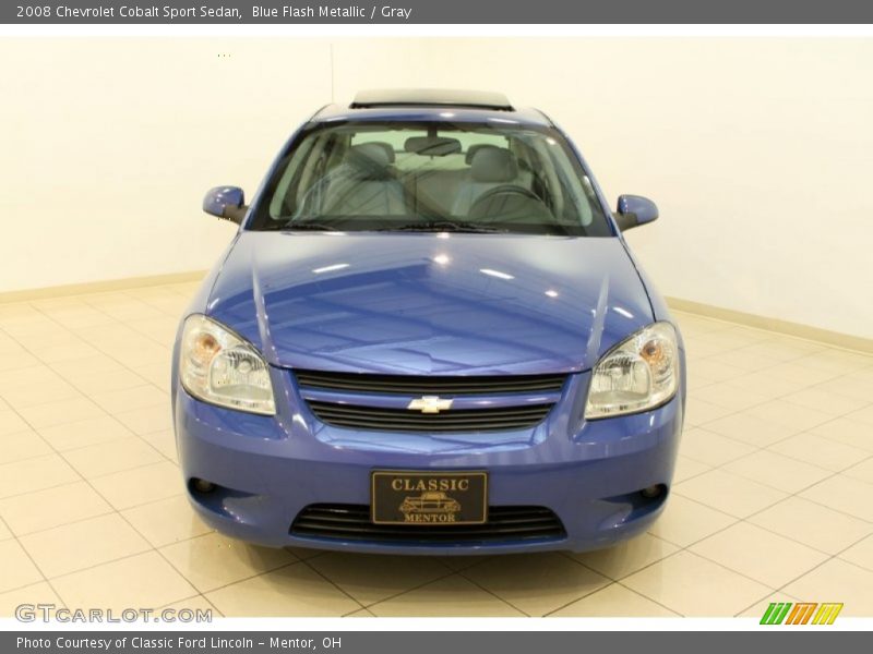 Blue Flash Metallic / Gray 2008 Chevrolet Cobalt Sport Sedan