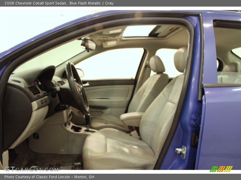 Blue Flash Metallic / Gray 2008 Chevrolet Cobalt Sport Sedan