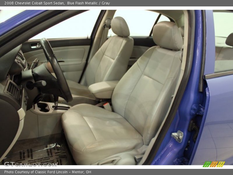 Front Seat of 2008 Cobalt Sport Sedan