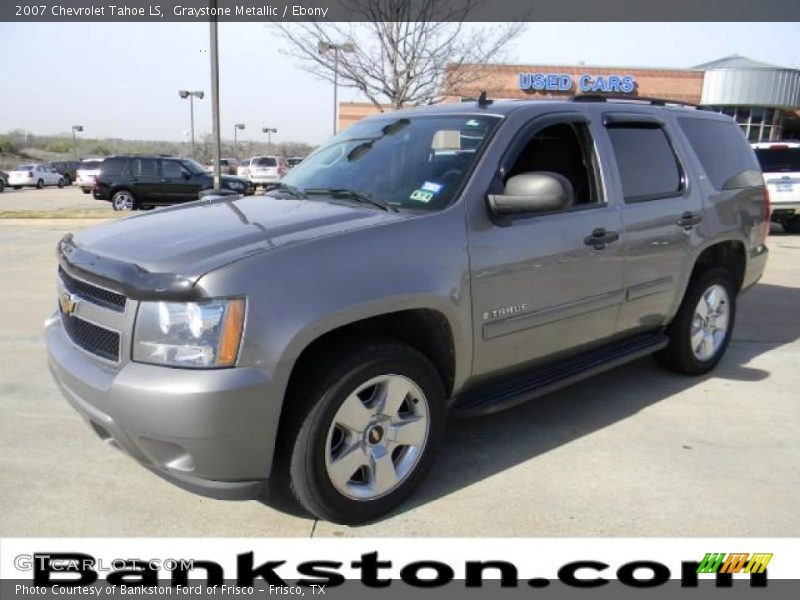 Graystone Metallic / Ebony 2007 Chevrolet Tahoe LS