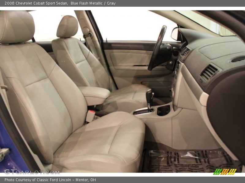 Blue Flash Metallic / Gray 2008 Chevrolet Cobalt Sport Sedan