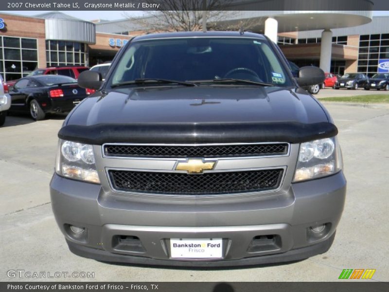 Graystone Metallic / Ebony 2007 Chevrolet Tahoe LS