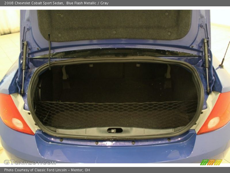  2008 Cobalt Sport Sedan Trunk