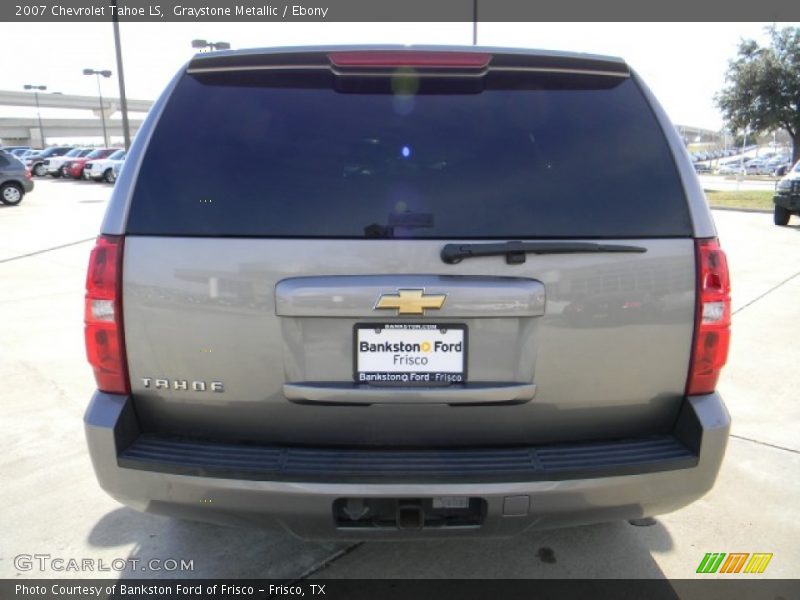 Graystone Metallic / Ebony 2007 Chevrolet Tahoe LS