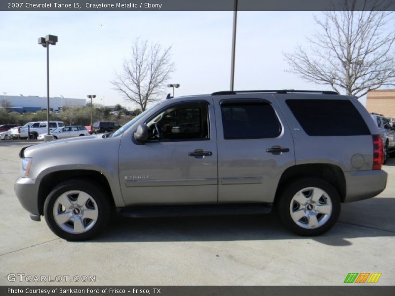 Graystone Metallic / Ebony 2007 Chevrolet Tahoe LS