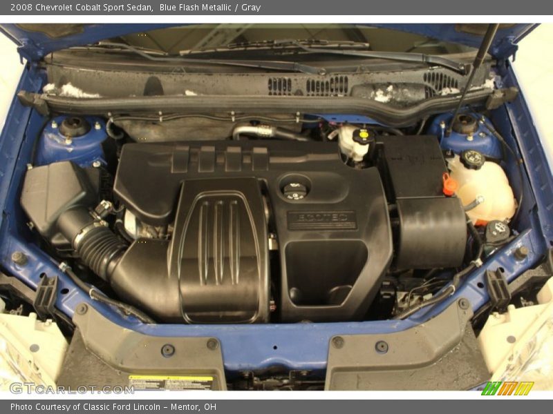 Blue Flash Metallic / Gray 2008 Chevrolet Cobalt Sport Sedan