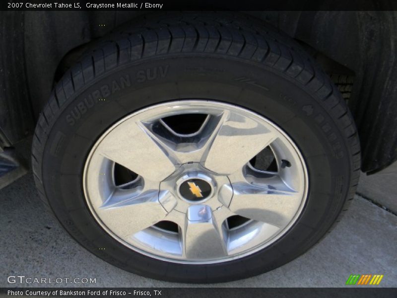 Graystone Metallic / Ebony 2007 Chevrolet Tahoe LS