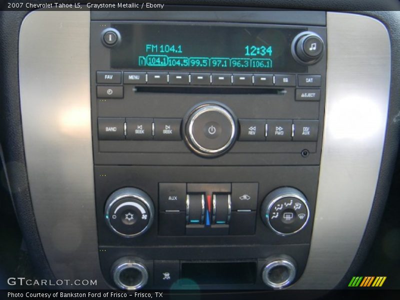 Graystone Metallic / Ebony 2007 Chevrolet Tahoe LS