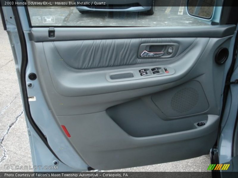Havasu Blue Metallic / Quartz 2003 Honda Odyssey EX-L