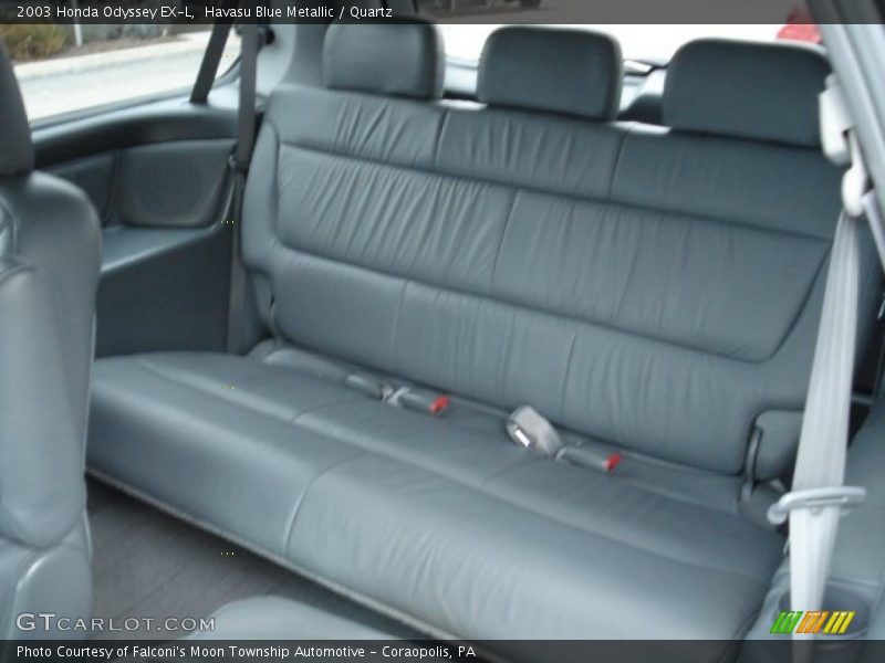 Havasu Blue Metallic / Quartz 2003 Honda Odyssey EX-L