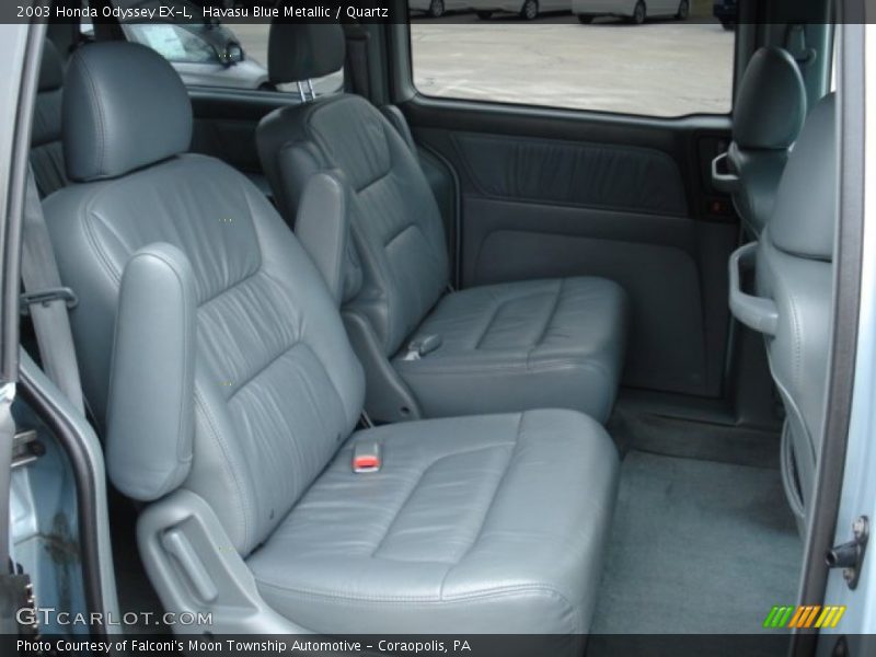 Havasu Blue Metallic / Quartz 2003 Honda Odyssey EX-L