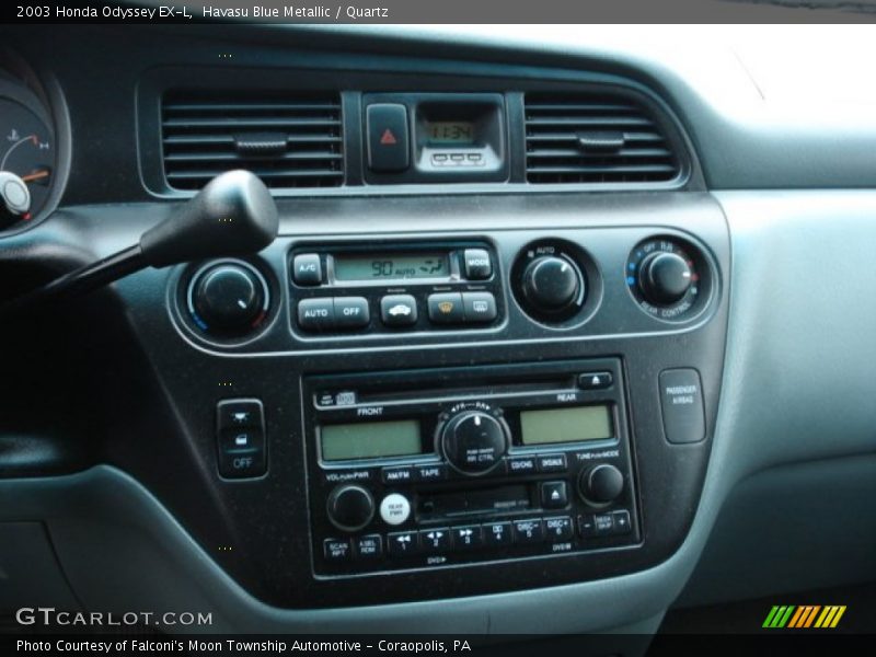 Havasu Blue Metallic / Quartz 2003 Honda Odyssey EX-L