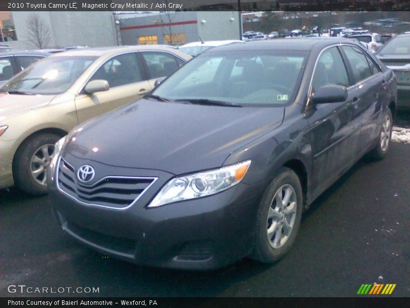 Magnetic Gray Metallic / Ash Gray 2010 Toyota Camry LE