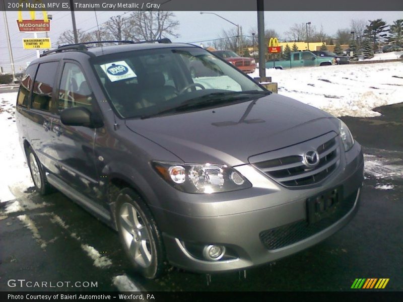 Titanium Gray Metallic / Gray 2004 Mazda MPV ES