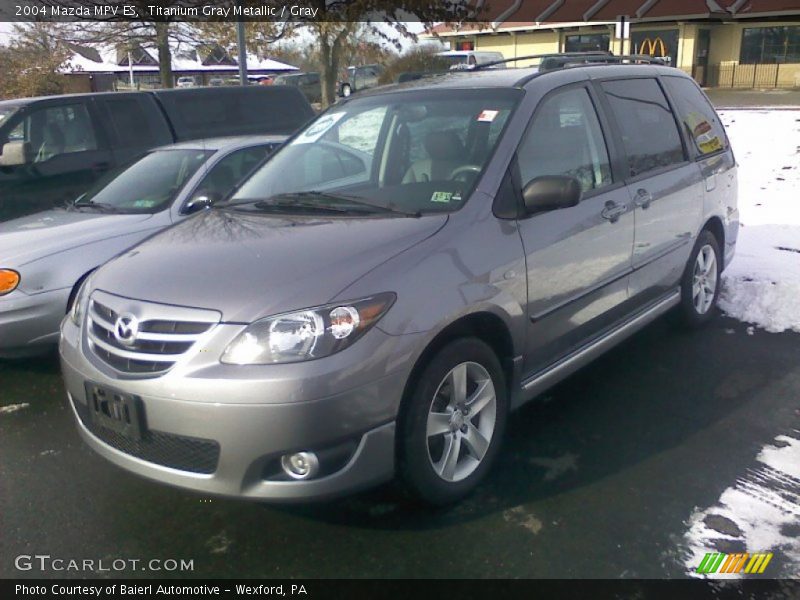 Titanium Gray Metallic / Gray 2004 Mazda MPV ES