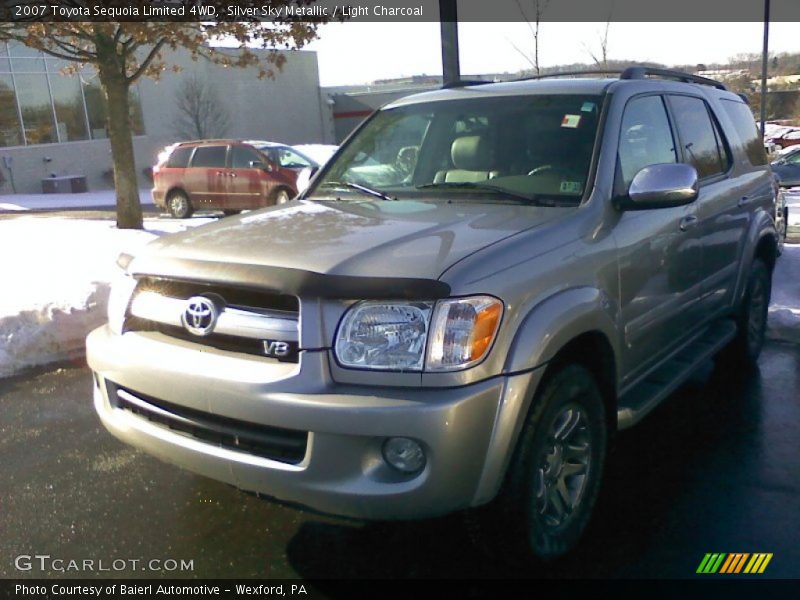 Silver Sky Metallic / Light Charcoal 2007 Toyota Sequoia Limited 4WD