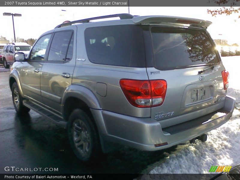 Silver Sky Metallic / Light Charcoal 2007 Toyota Sequoia Limited 4WD