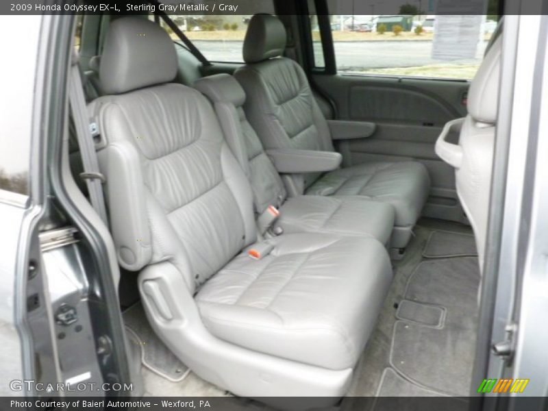 Sterling Gray Metallic / Gray 2009 Honda Odyssey EX-L