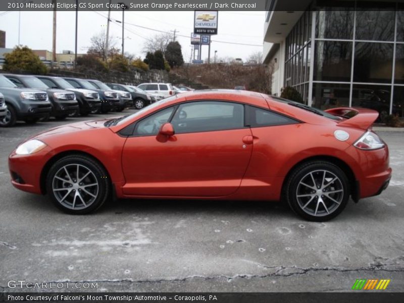  2010 Eclipse GS Sport Coupe Sunset Orange Pearlescent