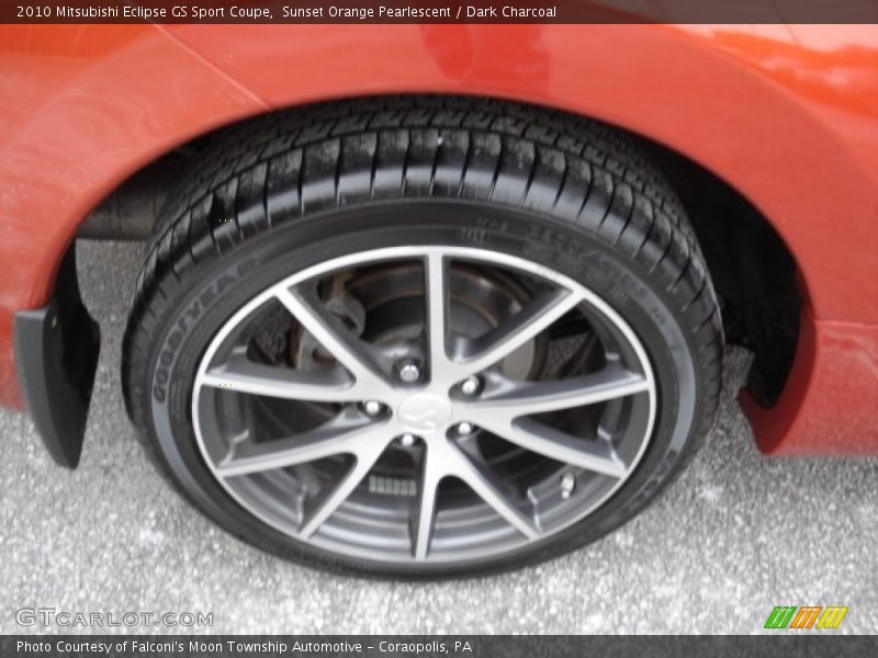 Sunset Orange Pearlescent / Dark Charcoal 2010 Mitsubishi Eclipse GS Sport Coupe