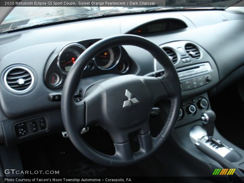 Sunset Orange Pearlescent / Dark Charcoal 2010 Mitsubishi Eclipse GS Sport Coupe
