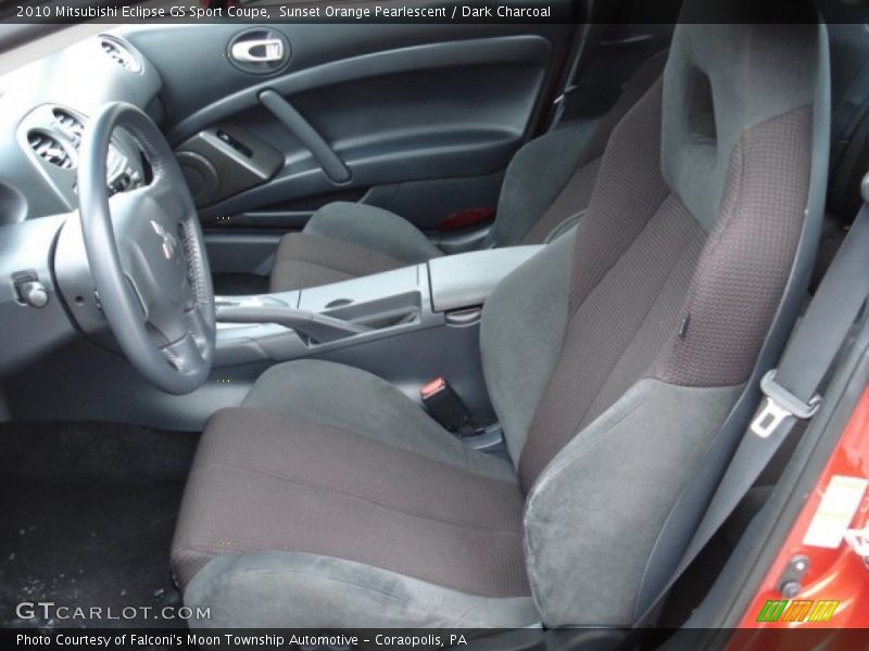  2010 Eclipse GS Sport Coupe Dark Charcoal Interior