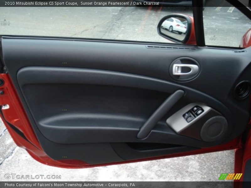 Sunset Orange Pearlescent / Dark Charcoal 2010 Mitsubishi Eclipse GS Sport Coupe