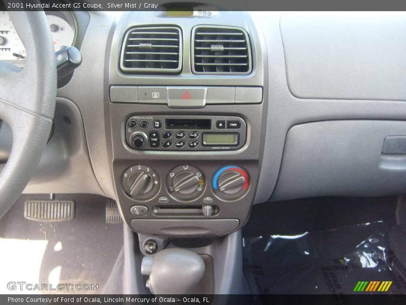 Silver Mist / Gray 2001 Hyundai Accent GS Coupe