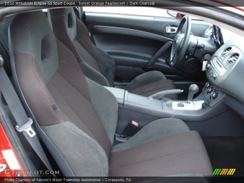 2010 Eclipse GS Sport Coupe Dark Charcoal Interior