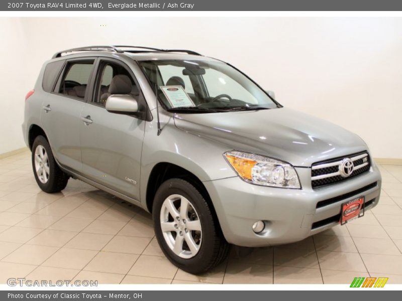 Everglade Metallic / Ash Gray 2007 Toyota RAV4 Limited 4WD