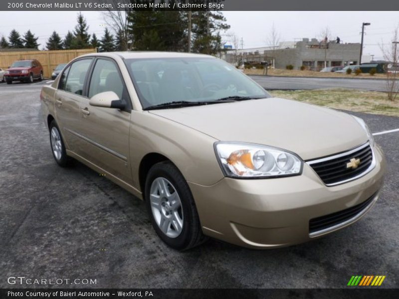 Sandstone Metallic / Cashmere Beige 2006 Chevrolet Malibu LT V6 Sedan