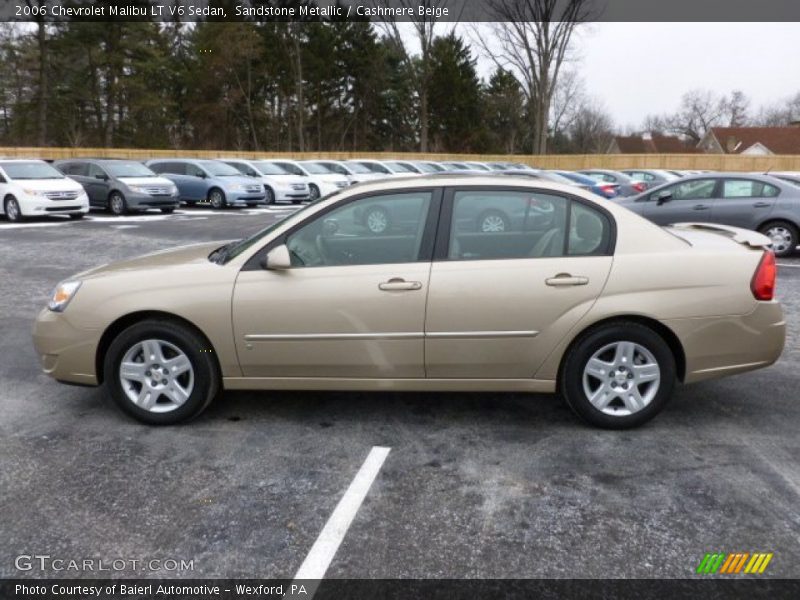 Sandstone Metallic / Cashmere Beige 2006 Chevrolet Malibu LT V6 Sedan
