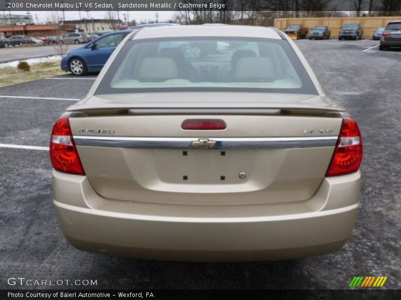 Sandstone Metallic / Cashmere Beige 2006 Chevrolet Malibu LT V6 Sedan