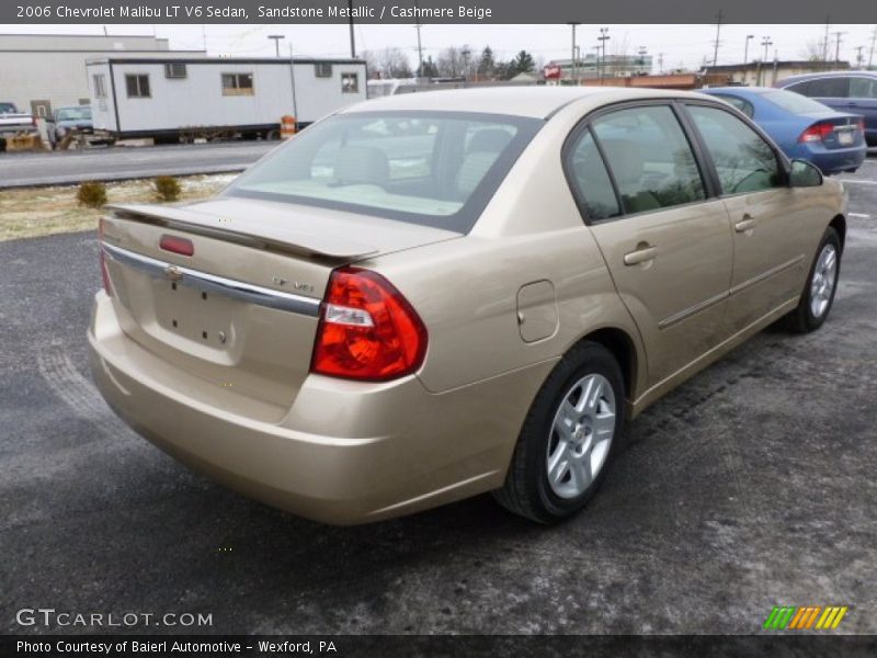 Sandstone Metallic / Cashmere Beige 2006 Chevrolet Malibu LT V6 Sedan