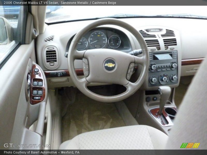 Sandstone Metallic / Cashmere Beige 2006 Chevrolet Malibu LT V6 Sedan