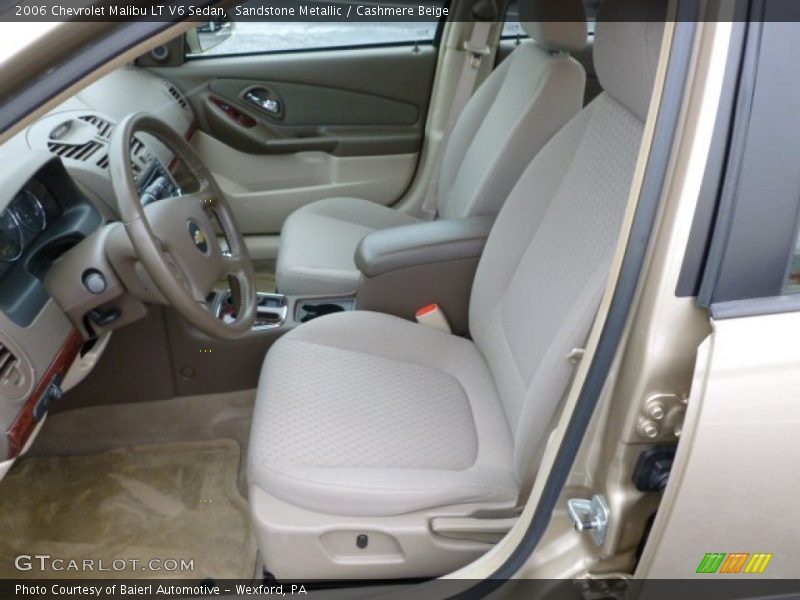 Sandstone Metallic / Cashmere Beige 2006 Chevrolet Malibu LT V6 Sedan