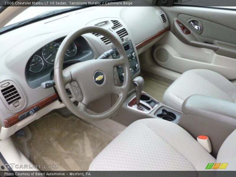 Sandstone Metallic / Cashmere Beige 2006 Chevrolet Malibu LT V6 Sedan