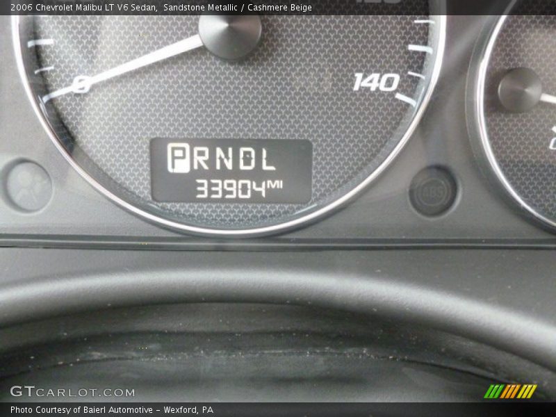 Sandstone Metallic / Cashmere Beige 2006 Chevrolet Malibu LT V6 Sedan