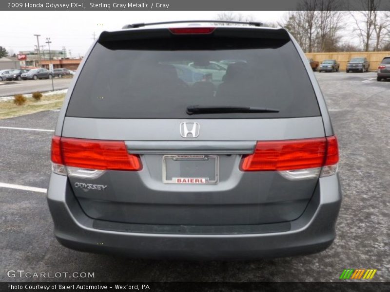 Sterling Gray Metallic / Gray 2009 Honda Odyssey EX-L