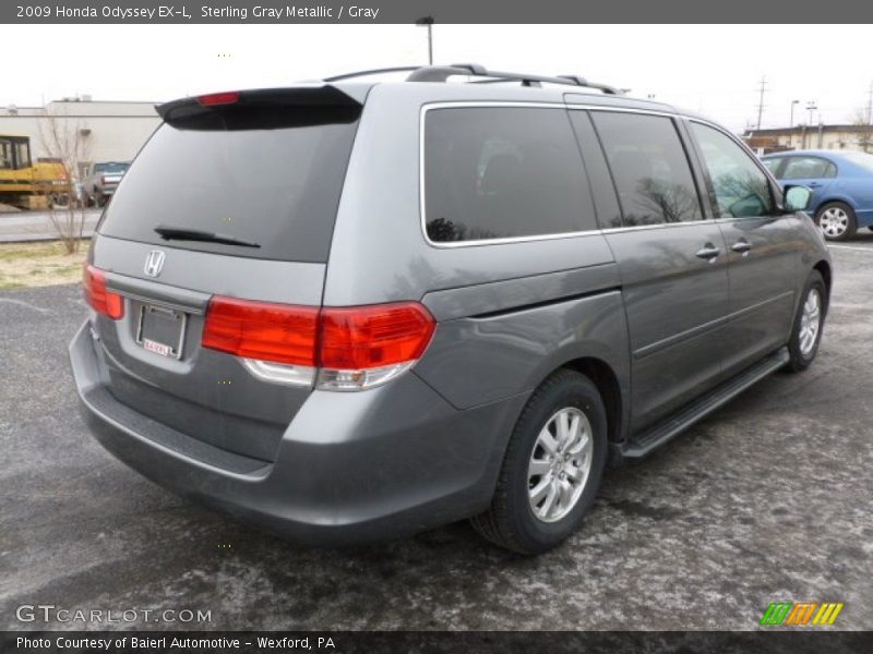 Sterling Gray Metallic / Gray 2009 Honda Odyssey EX-L