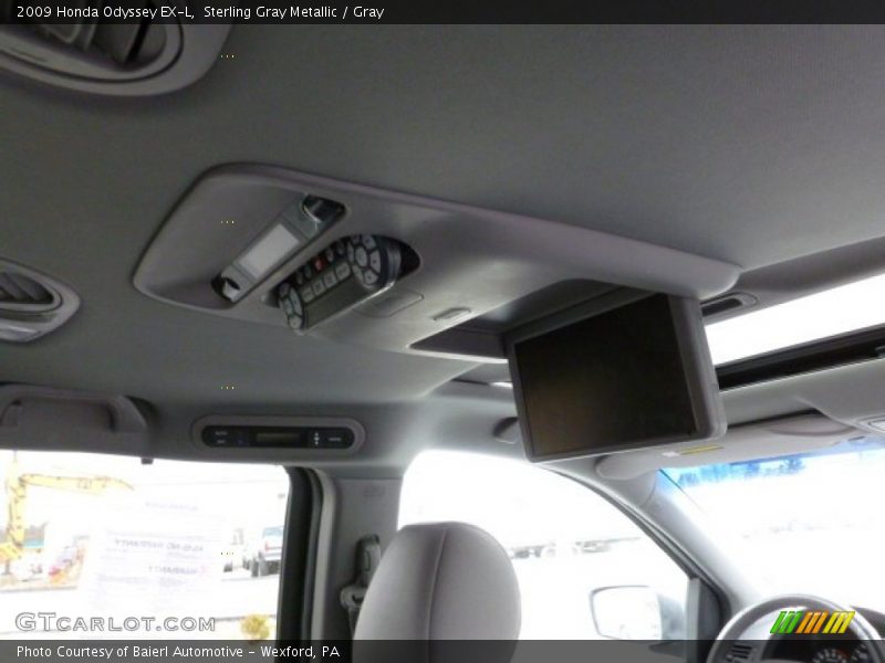 Sterling Gray Metallic / Gray 2009 Honda Odyssey EX-L