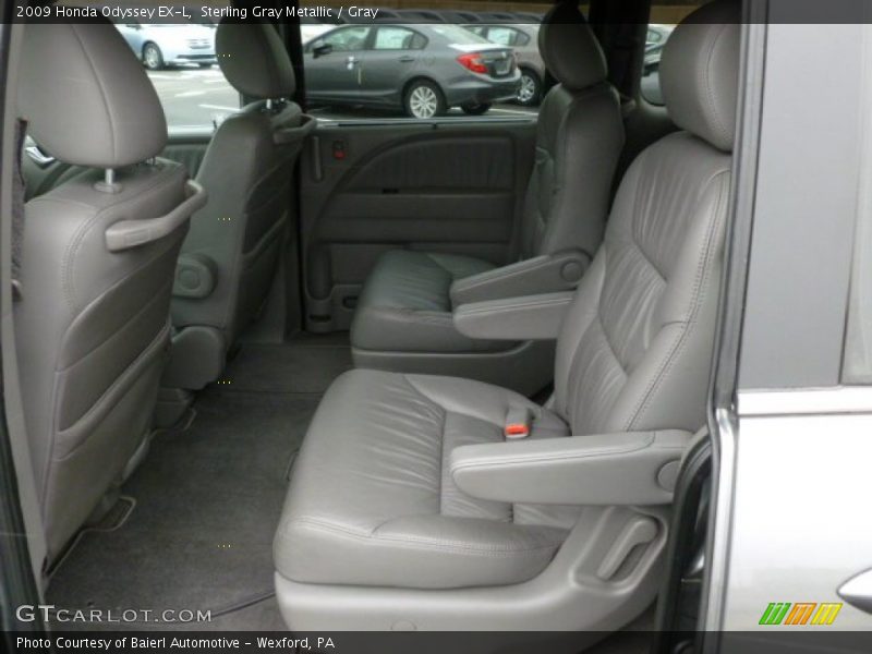 Sterling Gray Metallic / Gray 2009 Honda Odyssey EX-L