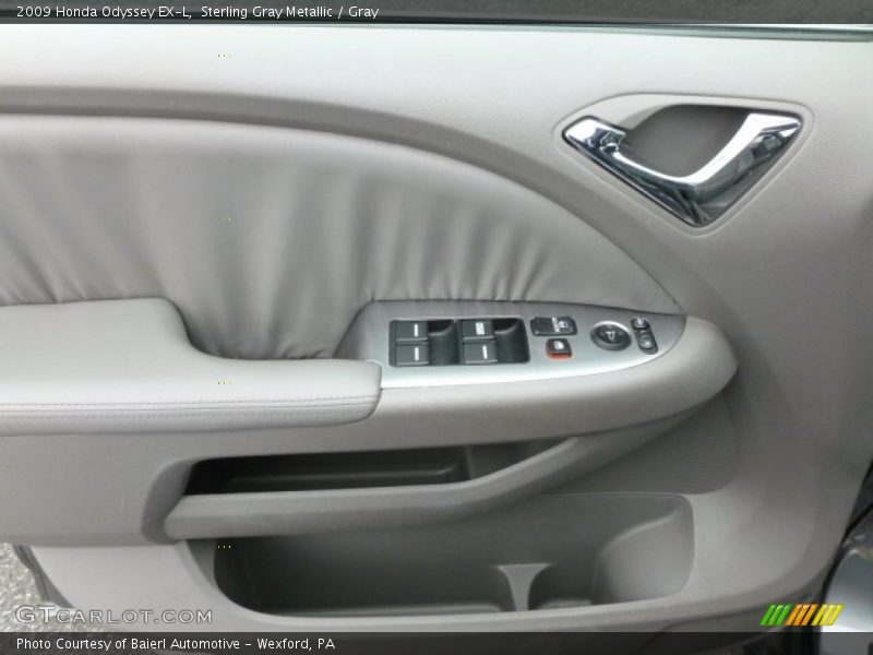 Sterling Gray Metallic / Gray 2009 Honda Odyssey EX-L