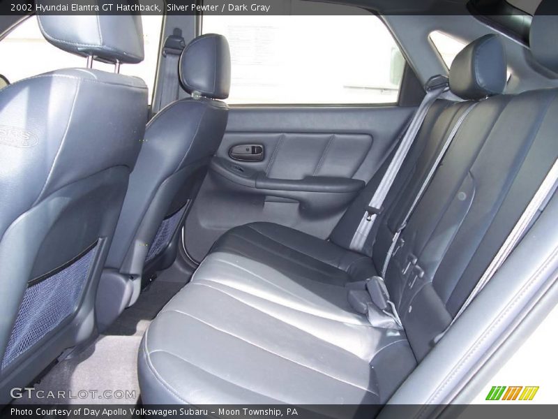 Silver Pewter / Dark Gray 2002 Hyundai Elantra GT Hatchback