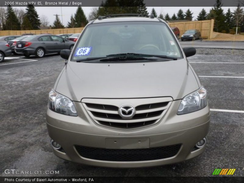 Bronze Metal / Beige 2006 Mazda MPV ES